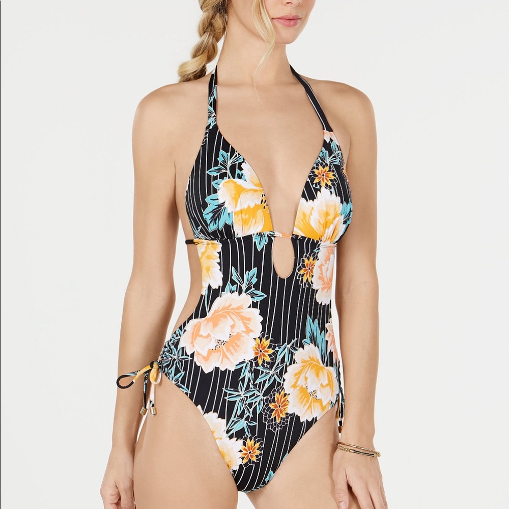 Bar III Floral Stripe